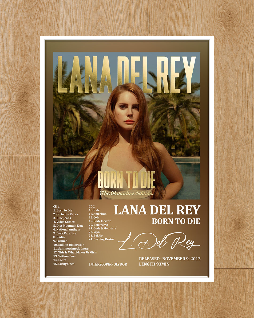 Lana Del Rey Born to Die: The Paradise Edition