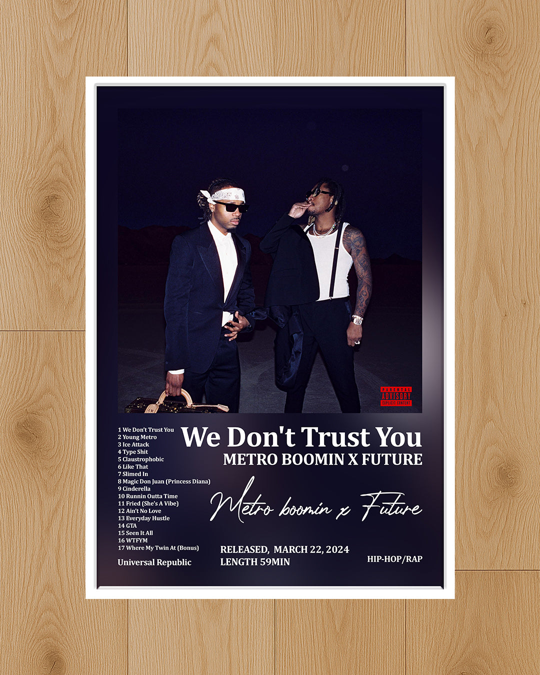 Metro Boomin X Future – We Don’t Trust You